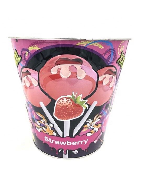Tin bucket for food packaging