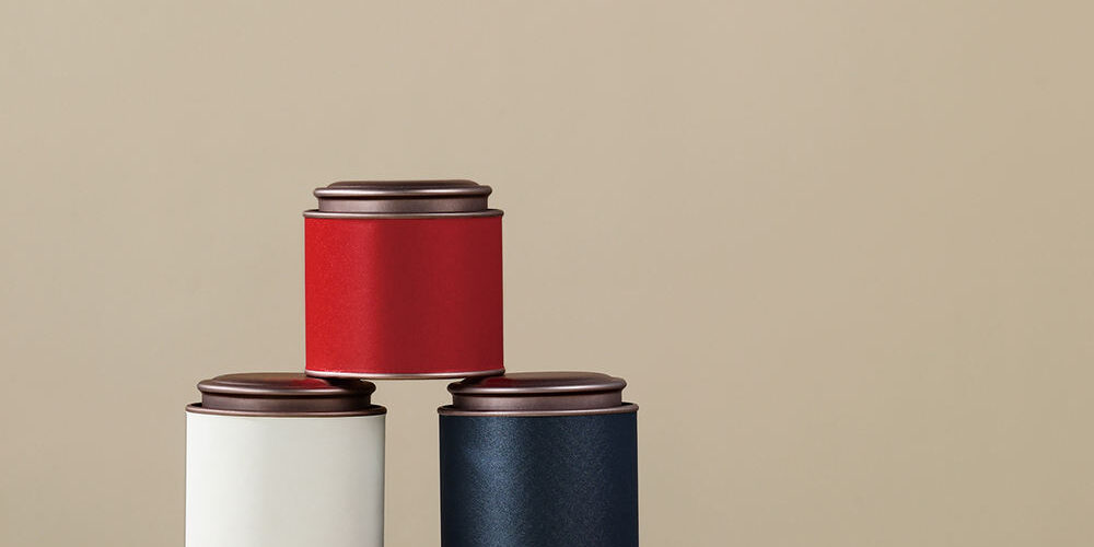 Colorful airtight tea coffee tin supplier