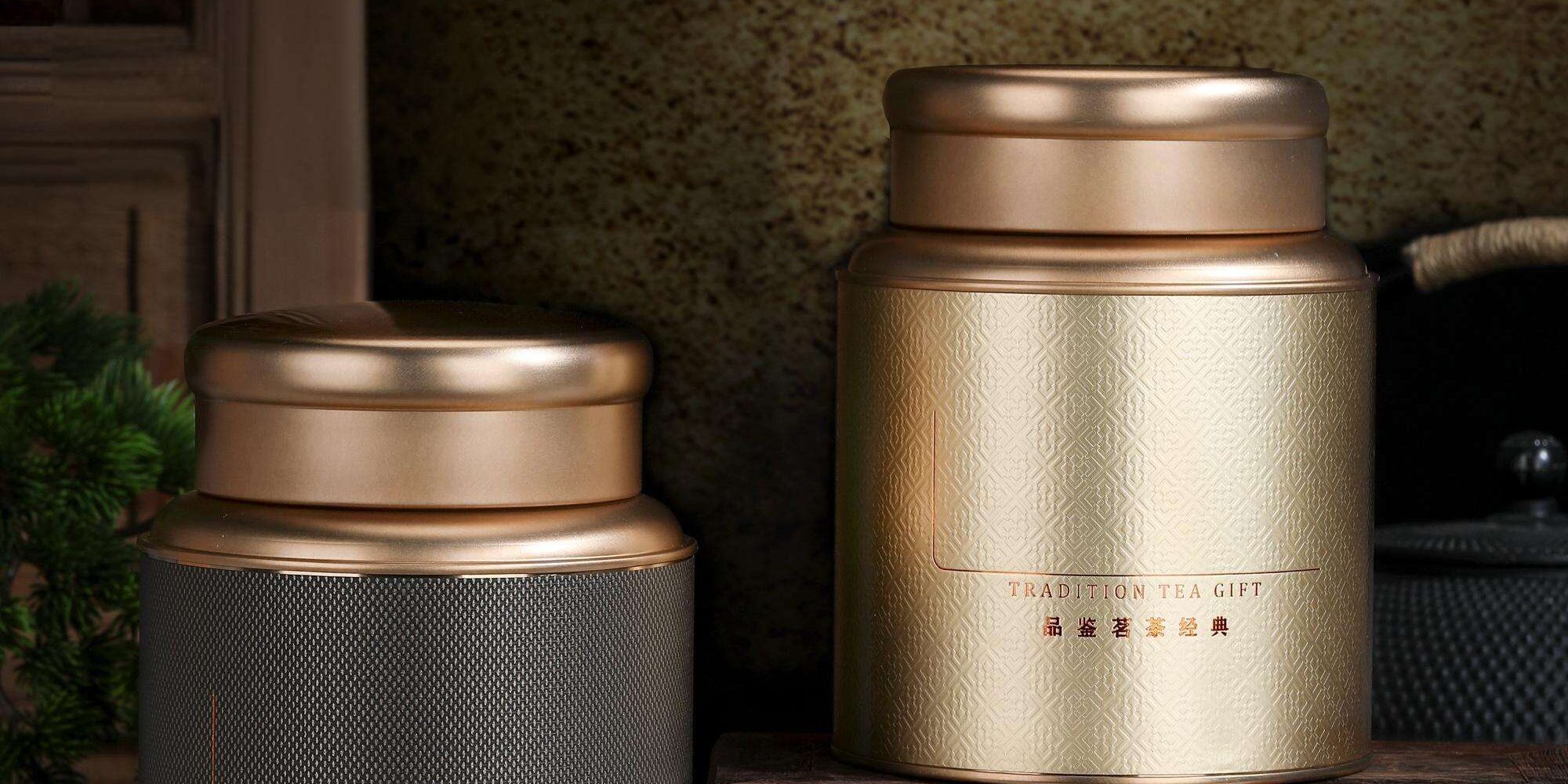 Custom airtight tea coffee tin box