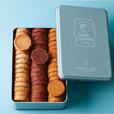 Custom cookie and chocolate tin packaging