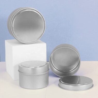 Luxury empty candle tin box manufacturer