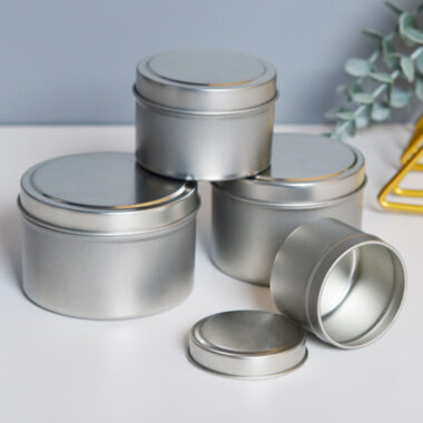 Luxury empty candle tin box manufacturer