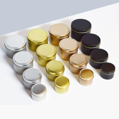 Luxury empty candle tin box manufacturer