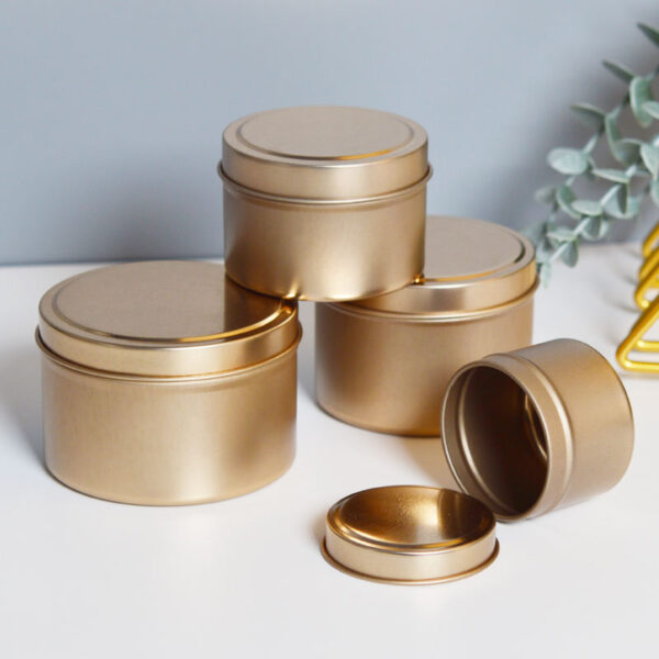 Luxury empty candle tin box manufacturer