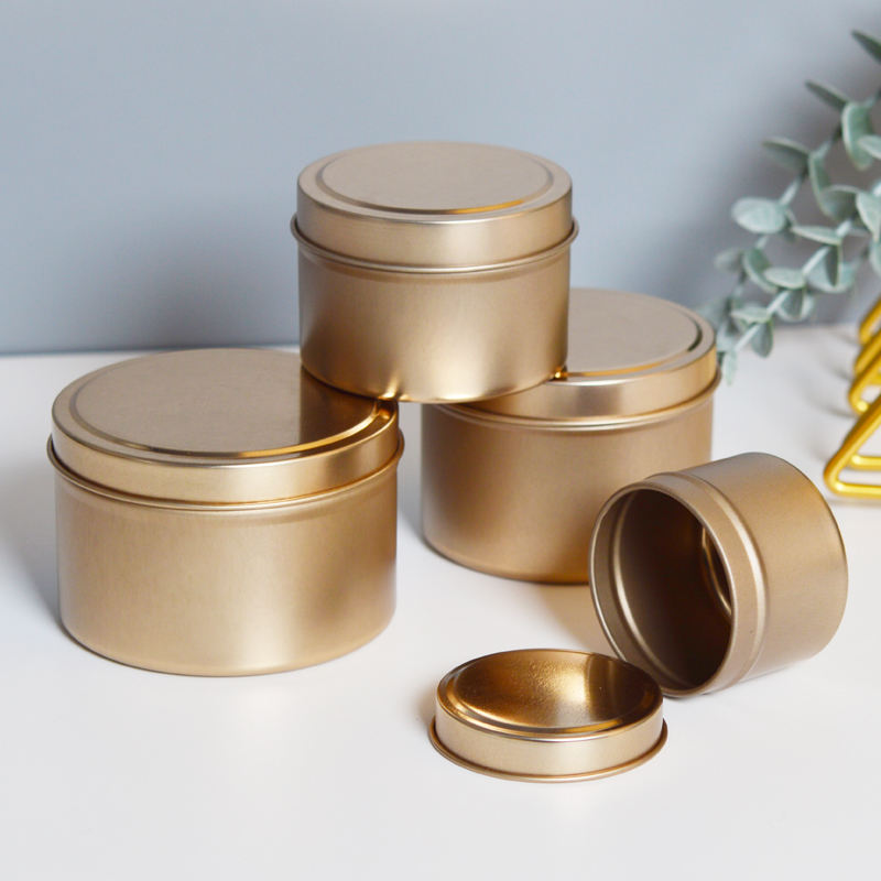 Luxury empty candle tin box manufacturer