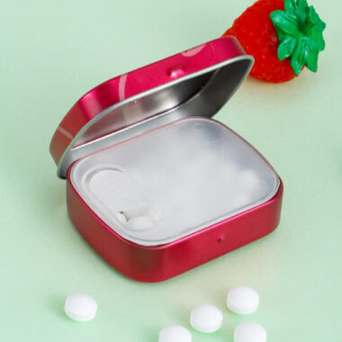 Factory custom printed mint tin box