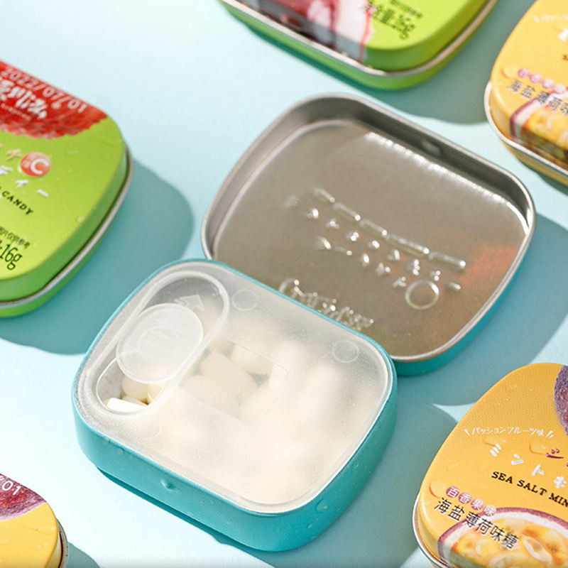 Factory custom printed mint tin box
