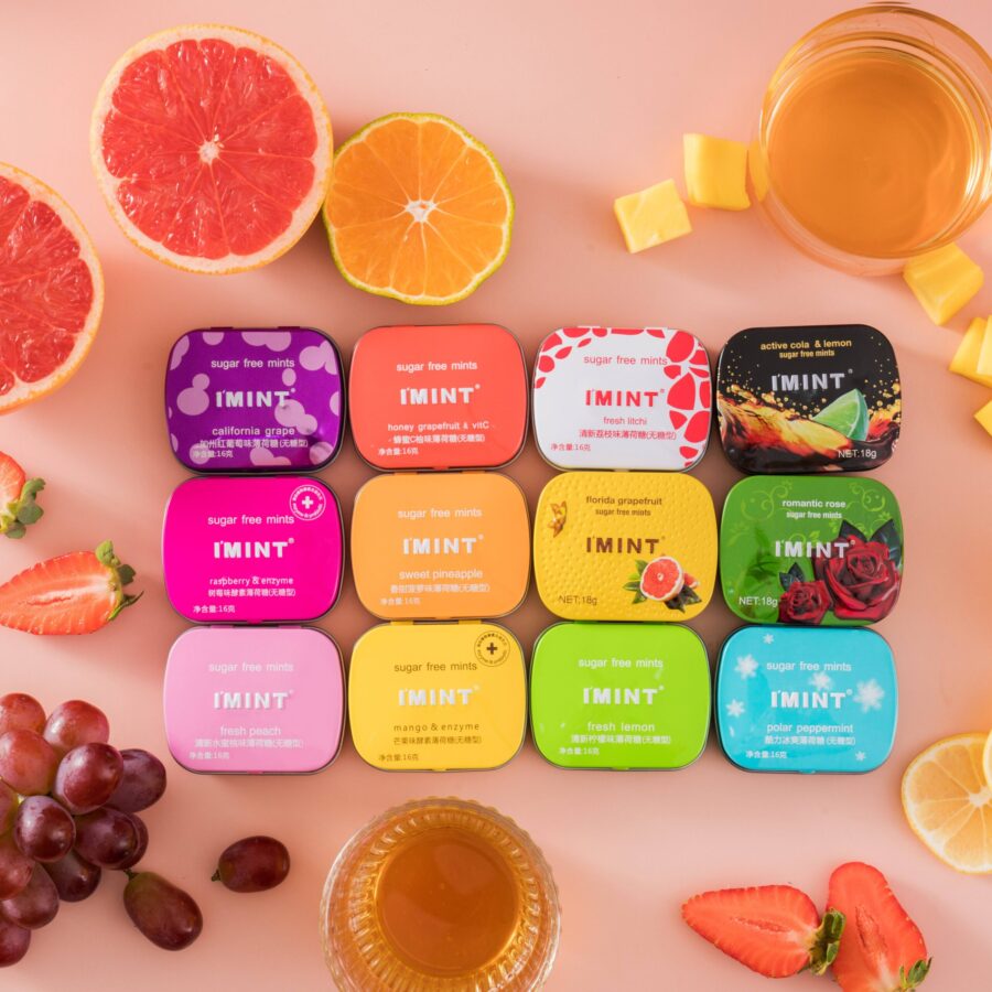 Factory custom printed mint tin box