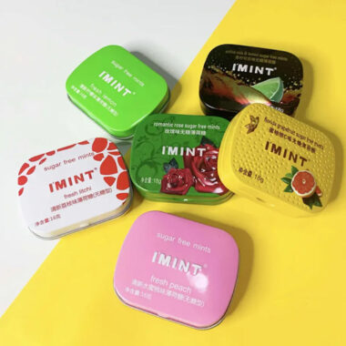 Factory custom printed mint tin box