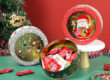 Custom round cookie candy chocolate tin box