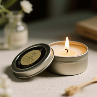 Bulk empty candle packaging tin box