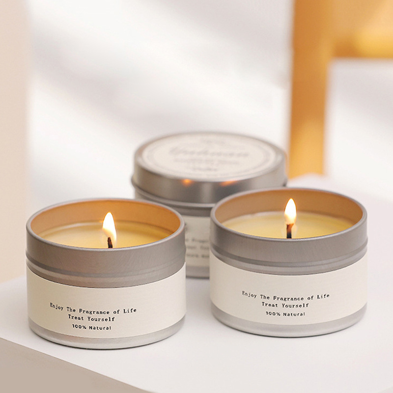 Bulk empty candle packaging tin box