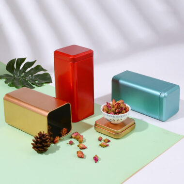 Food-grade tea tin box factory supply