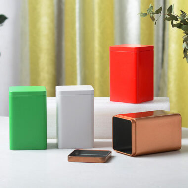 Food-grade tea tin box factory supply