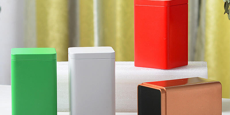 Food-grade tea tin box factory supply