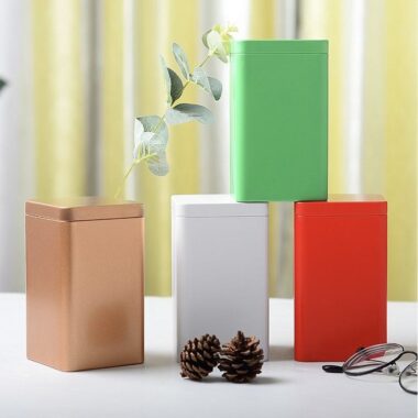 Food-grade tea tin box factory supply