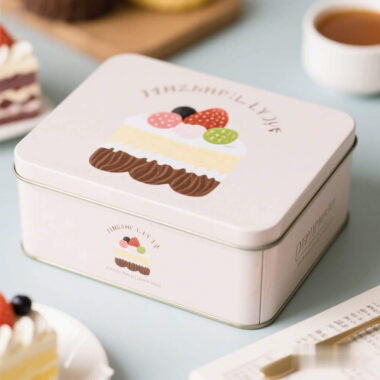 Gift cookie candy tin box factory