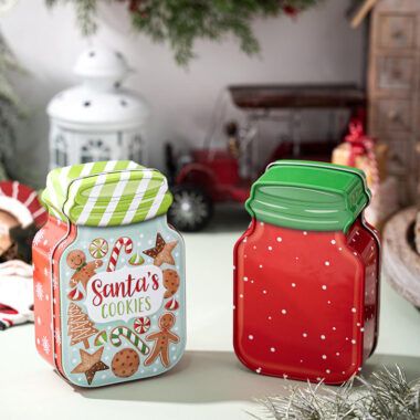 Christmas party candy tin box supplier