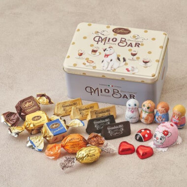 Bulk custom printed chocolate cookie tin box