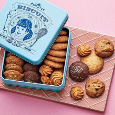 Bulk custom printed chocolate cookie tin box