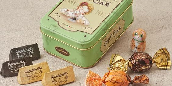 Bulk custom printed chocolate cookie tin box