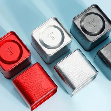 Wholesale food-grade tea coffee tin box