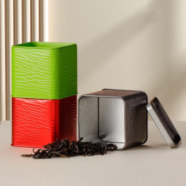 Wholesale food-grade tea coffee tin box