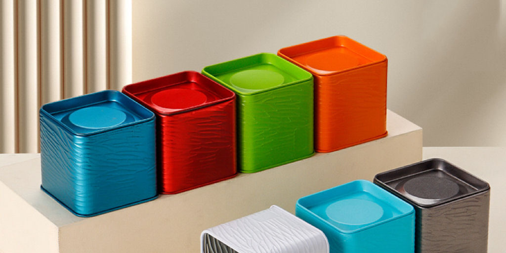 Wholesale food-grade tea coffee tin box