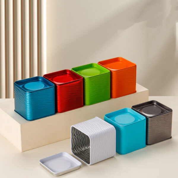 Wholesale food-grade tea coffee tin box