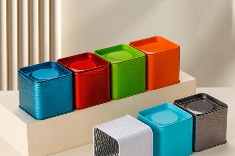 Wholesale food-grade tea coffee tin box