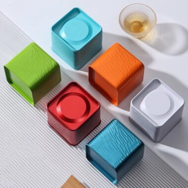Wholesale food-grade tea coffee tin box