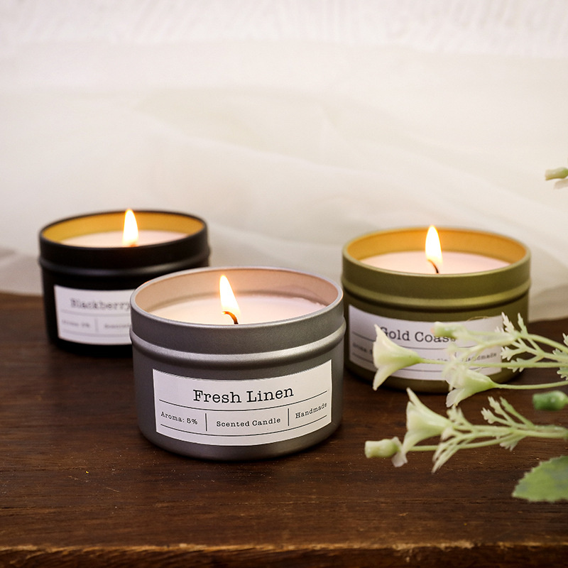 Decorative candle tin box manufacturer