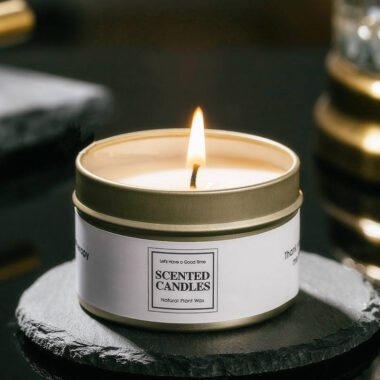 Decorative candle tin box manufacturer