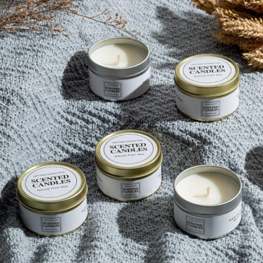 Decorative candle tin box manufacturer