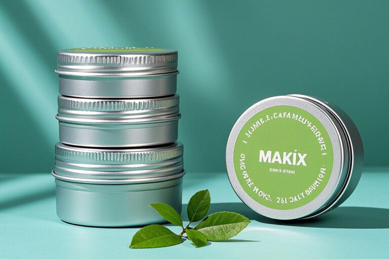 High-end fashion cosmetic tin box supplier