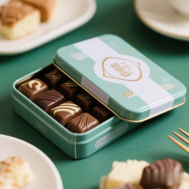 Luxury chocolate candy cookie tin manufacturer