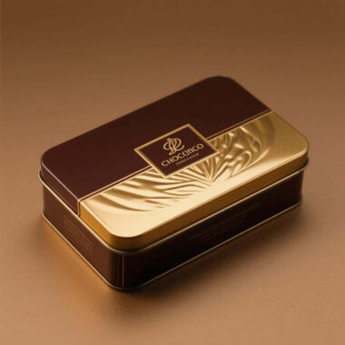 Luxury chocolate candy cookie tin manufacturer