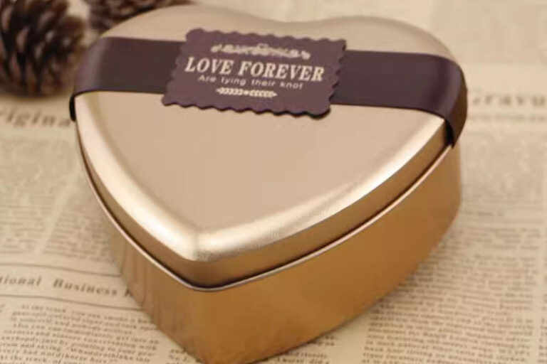 Luxury chocolate candy cookie tin manufacturer