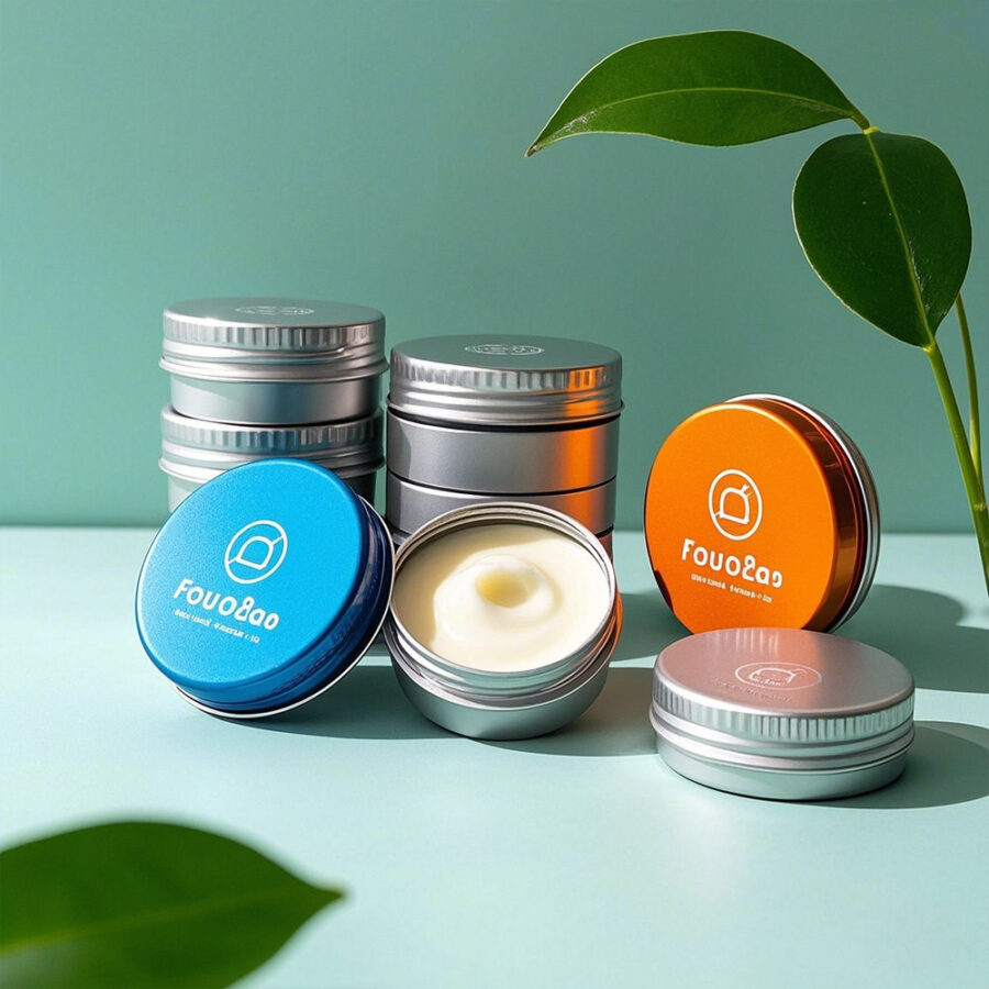 Bulk cosmetic tin box for hand cream packaging