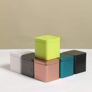 Food-grade tea packaging tin box factory