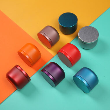 Custom cosmetic coffee tea tin box