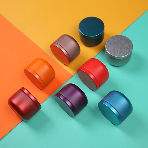 Private label custom coffee and tea tin box (5) Custom cosmetic coffee tea tin box