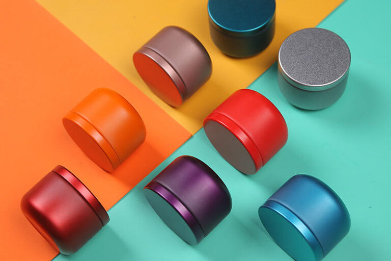 Custom cosmetic coffee tea tin box