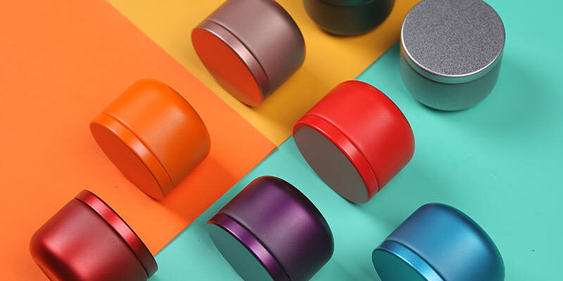 Custom cosmetic coffee tea tin box