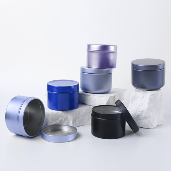 Private label custom coffee and tea tin box (7) Custom cosmetic coffee tea tin box