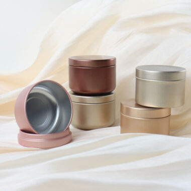 Custom cosmetic coffee tea tin box