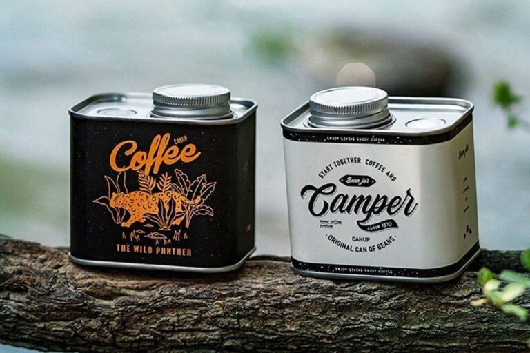 Wholesale vintage coffee tin box packaging
