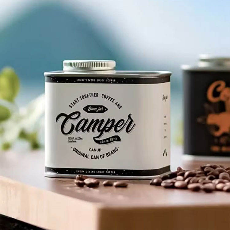 Wholesale vintage coffee tin box packaging