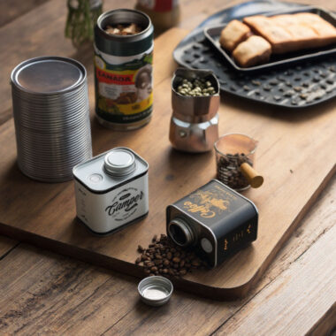 Wholesale vintage coffee tin box packaging