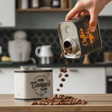 Wholesale vintage coffee tin box packaging